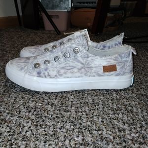 WOMENS Blowfish MALIBU Sneakers- Fog Skylight Tie-Dye